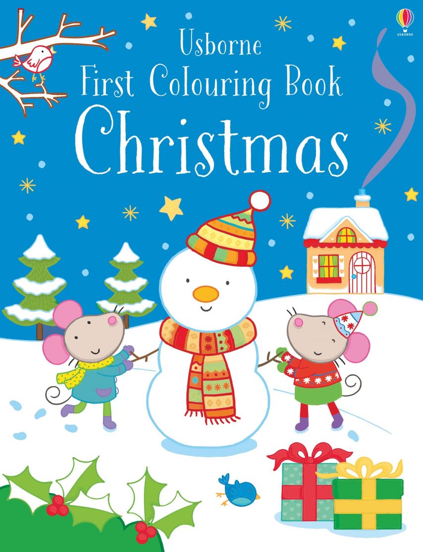 First Colouring Book Christmas - قرية الحكايات