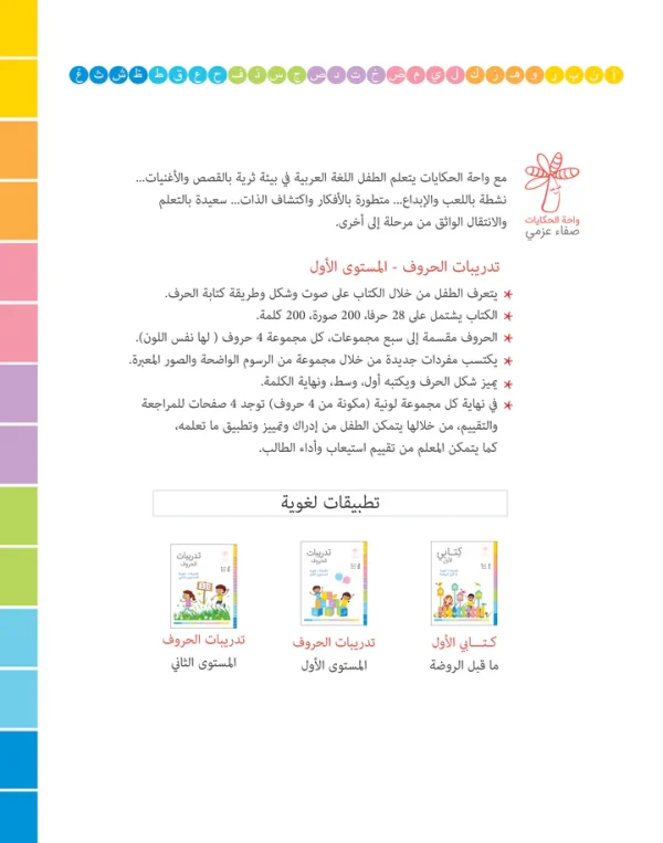 ⁦تدريبات الحروف - المستوى الأول⁩ - الصورة ⁦2⁩