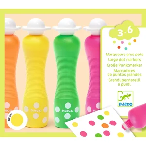 أقلام تلوين فوم - 4 ألوان نيون