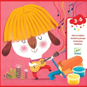 عجينة التشكيل: تسريح شعر مجعّد ومستقيم