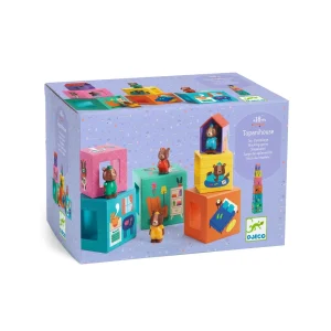 برج المكعبات - المنزل